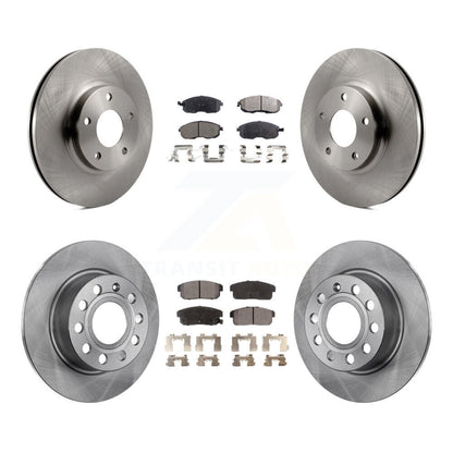 [Avant + Arrière] Kit de Disque et plaquette (semi-métallique) de frein pour Nissan Maxima Infiniti I35 INFINITI K8F-101121