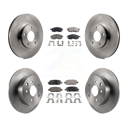 [Avant + Arrière] Kit de Disque et plaquette (semi-métallique) de frein pour Nissan Altima K8F-101122