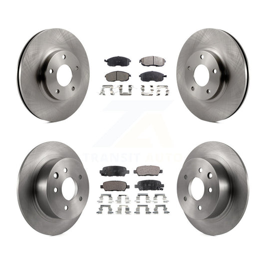 [Avant + Arrière] Kit de Disque et plaquette (semi-métallique) de frein pour Nissan Altima K8F-101122