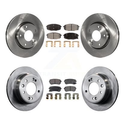 [Avant + Arrière] Kit de Disque et plaquette (semi-métallique) de frein pour Hyundai Elantra K8F-101127