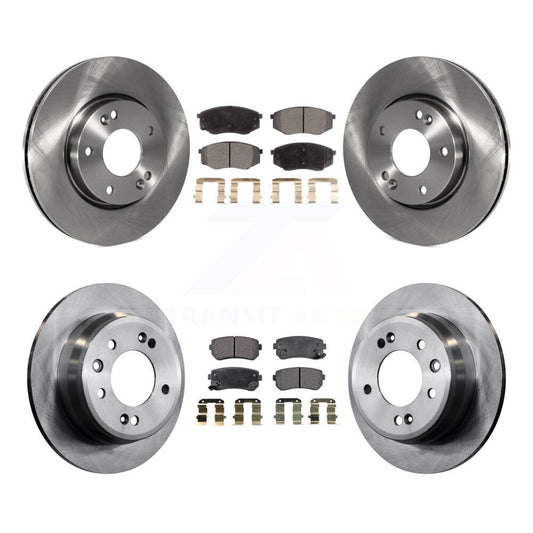 [Avant + Arrière] Kit de Disque et plaquette (semi-métallique) de frein pour Hyundai Tucson Kia Sportage FWD K8F-101128