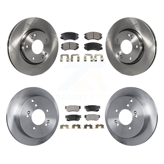 [Avant + Arrière] Kit de Disque et plaquette (semi-métallique) de frein pour Kia Sportage Hyundai Tucson K8F-101130