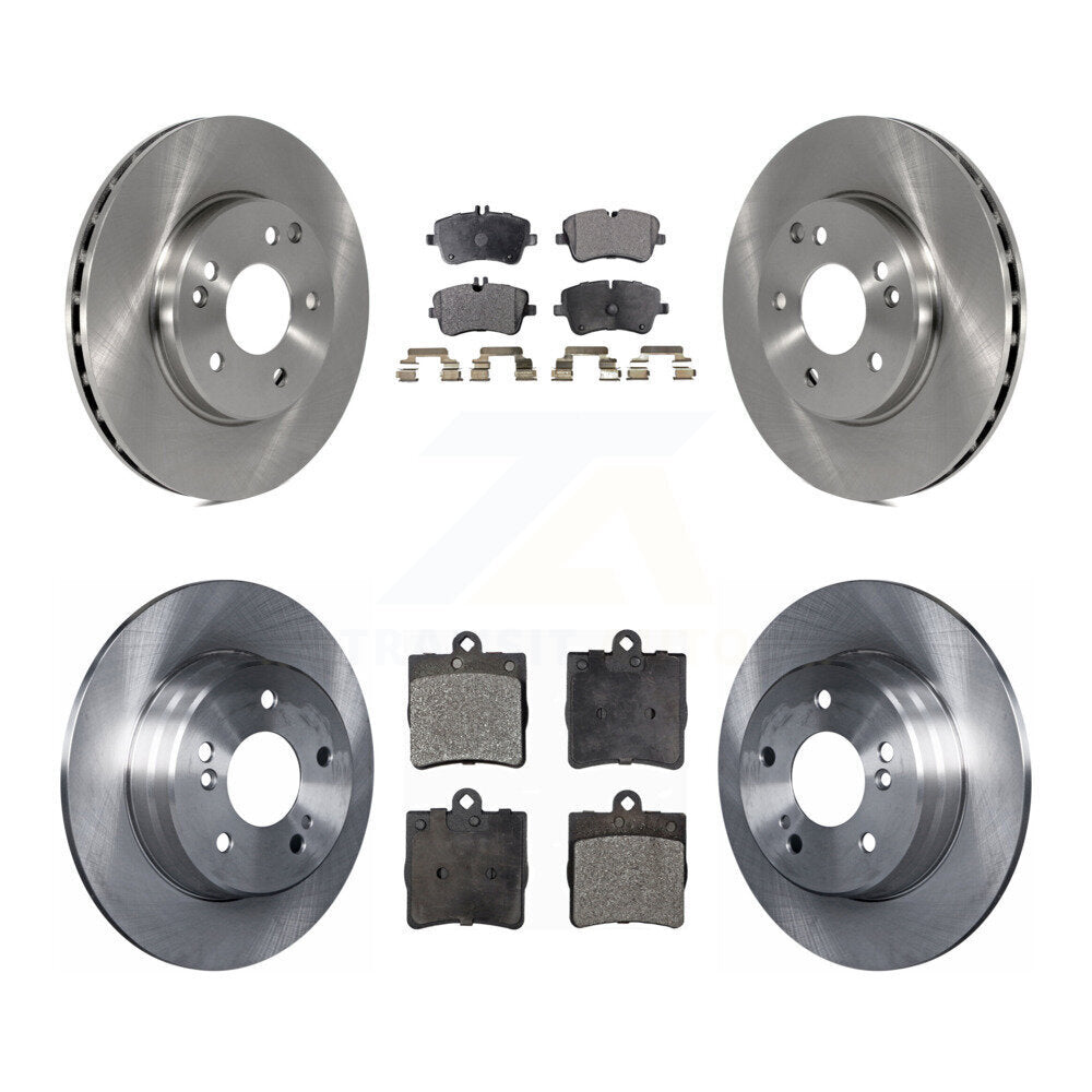 [Avant + Arrière] Kit de Disque et plaquette (semi-métallique) de frein pour Mercedes-Benz C230 C240 K8F-101140