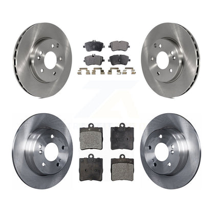 [Avant + Arrière] Kit de Disque et plaquette (semi-métallique) de frein pour Mercedes-Benz C230 C240 K8F-101140