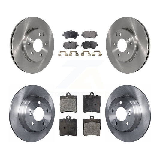 [Avant + Arrière] Kit de Disque et plaquette (semi-métallique) de frein pour Mercedes-Benz C230 C240 K8F-101140