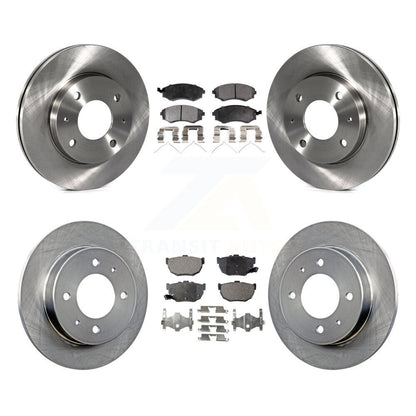 [Avant + Arrière] Kit de Disque et plaquette (semi-métallique) de frein pour Hyundai Elantra K8F-101141