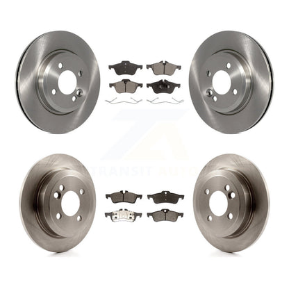 [Avant + Arrière] Kit de Disque et plaquette (semi-métallique) de frein pour 2002-2005 Mini Cooper avec 276mm Diameter Rotor K8F-101160