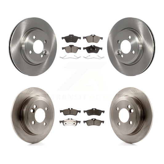 [Avant + Arrière] Kit de Disque et plaquette (semi-métallique) de frein pour 2002-2005 Mini Cooper avec 276mm Diameter Rotor K8F-101160