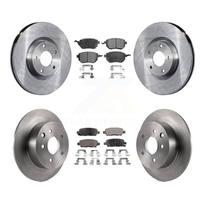 [Avant + Arrière] Kit de Disque et plaquette (semi-métallique) de frein pour Nissan Altima Maxima K8F-101166