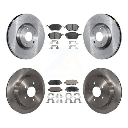 [Avant + Arrière] Kit de Disque et plaquette (semi-métallique) de frein pour Nissan Murano Infiniti FX35 FX45 INFINITI K8F-101167