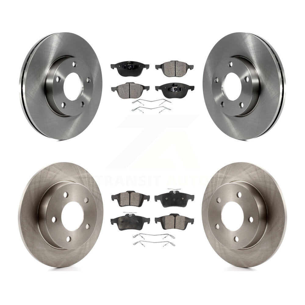 [Avant + Arrière] Kit de Disque et plaquette (semi-métallique) de frein pour Mazda 3 Sport K8F-101185