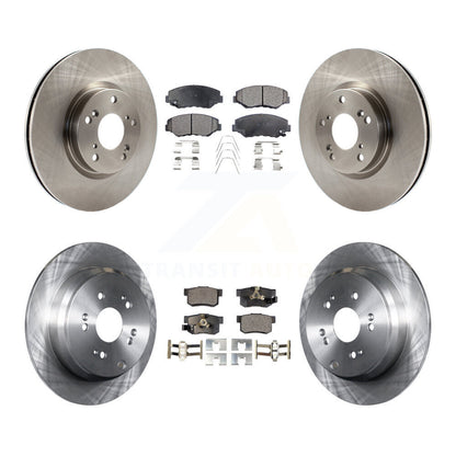 [Avant + Arrière] Kit de Disque et plaquette (semi-métallique) de frein pour 2005-2006 Honda CR-V K8F-101192