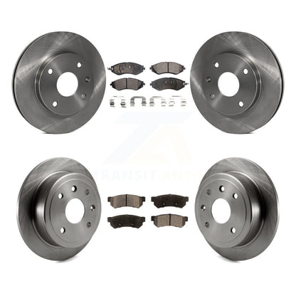 [Avant + Arrière] Kit de Disque et plaquette (semi-métallique) de frein pour Suzuki Forenza Reno Chevrolet Optra K8F-101198