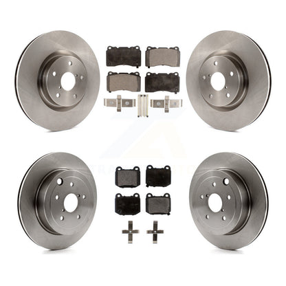 [Avant + Arrière] Kit de Disque et plaquette (semi-métallique) de frein pour Subaru Impreza WRX STI K8F-101204