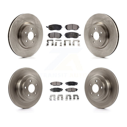 [Avant + Arrière] Kit de Disque et plaquette (semi-métallique) de frein pour Subaru Legacy K8F-101206