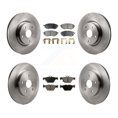 [Avant + Arrière] Kit de Disque et plaquette (semi-métallique) de frein pour Subaru Outback Legacy WRX K8F-101213
