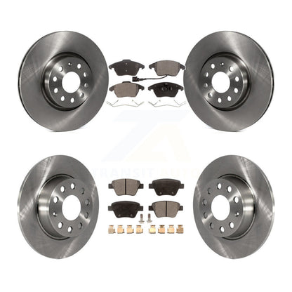 [Avant + Arrière] Kit de Disque et plaquette (semi-métallique) de frein pour Volkswagen Beetle GTI K8F-101218
