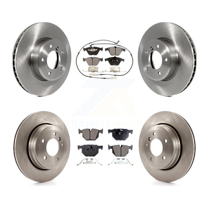 [Avant + Arrière] Kit de Disque et plaquette (semi-métallique) de frein pour BMW 530i 525i 528i K8F-101225