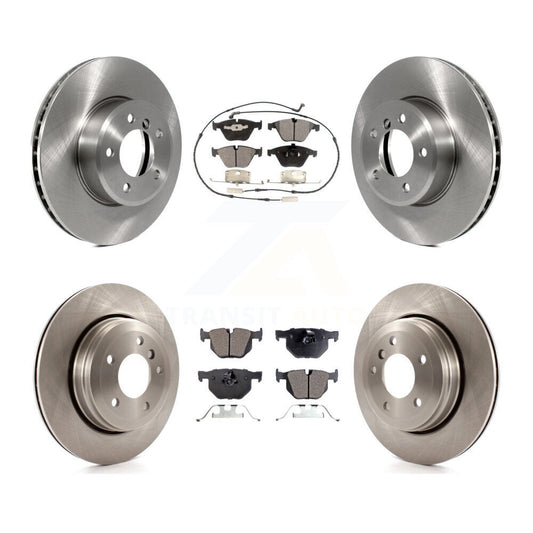 [Avant + Arrière] Kit de Disque et plaquette (semi-métallique) de frein pour BMW 530i 525i 528i K8F-101225