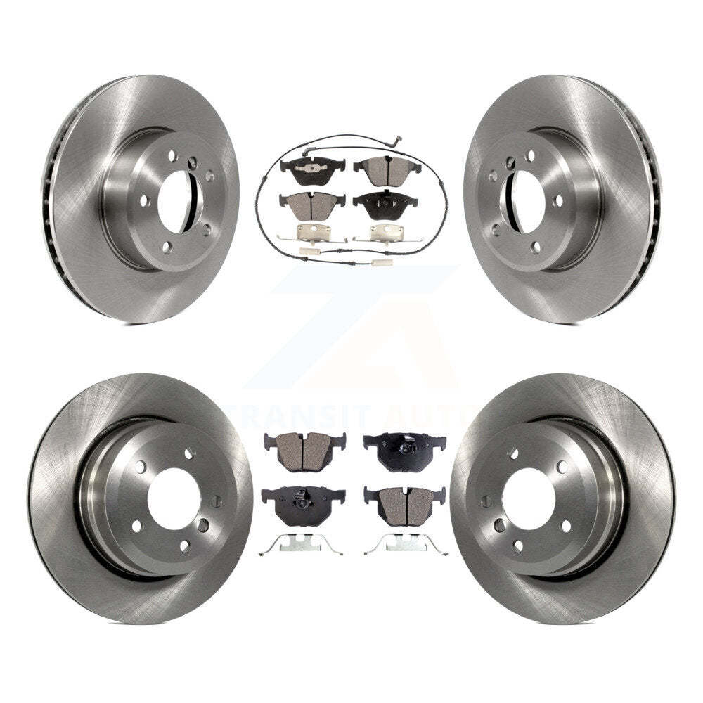 [Avant + Arrière] Kit de Disque et plaquette (semi-métallique) de frein pour BMW 530xi 535xi 528i xDrive 535i 528xi 525xi K8F-101226