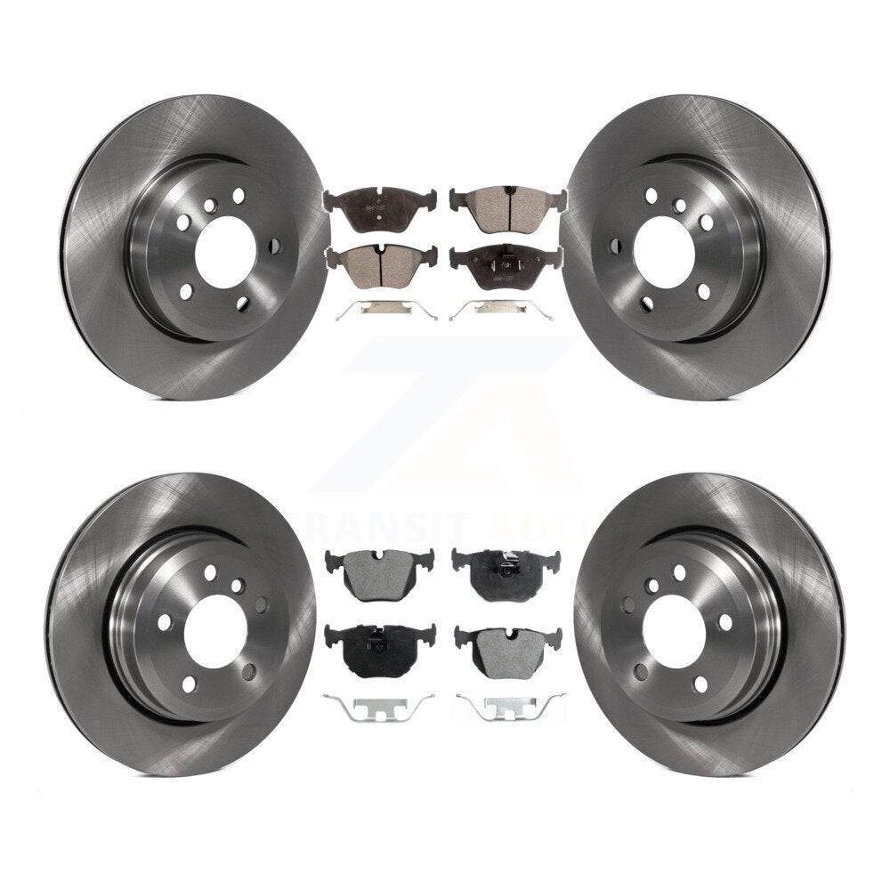 [Avant + Arrière] Kit de Disque et plaquette (semi-métallique) de frein pour 2004-2010 BMW X3 K8F-101227
