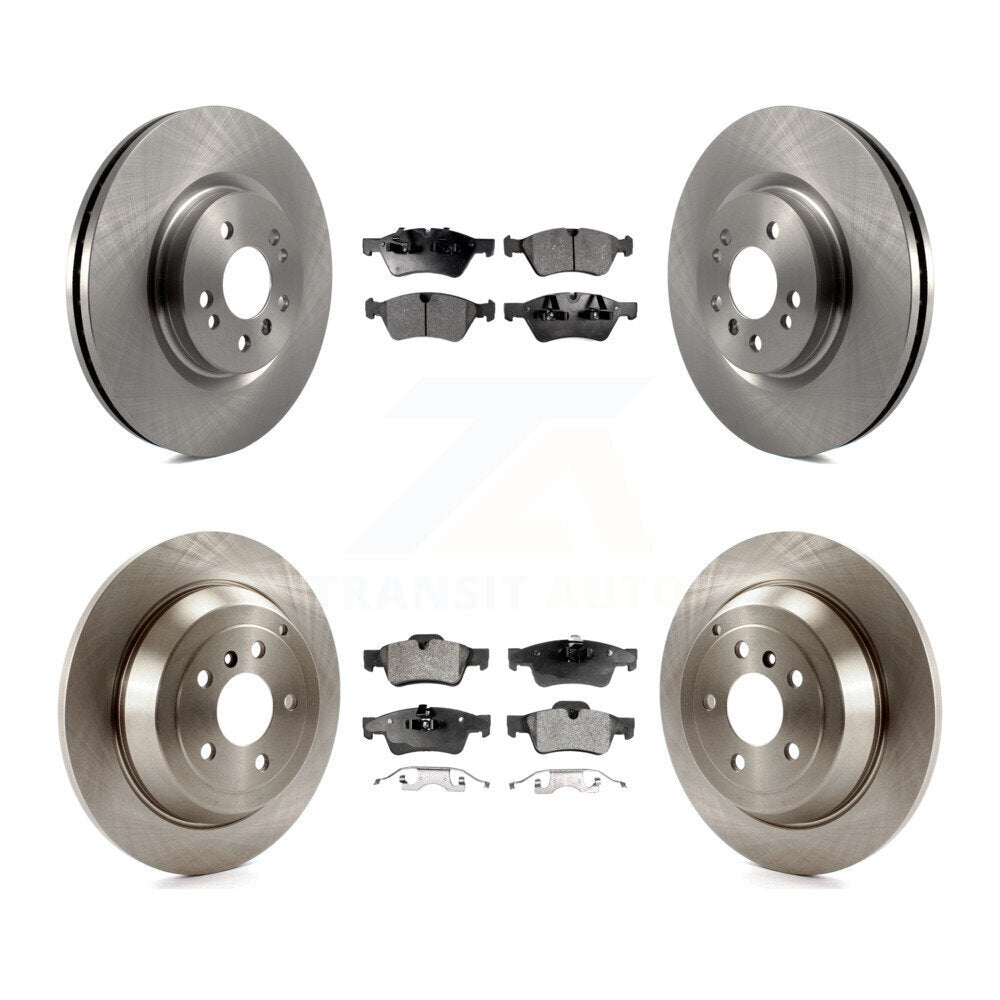 [Avant + Arrière] Kit de Disque et plaquette (semi-métallique) de frein pour Mercedes-Benz ML350 R350 ML500 ML320 R500 R320 ML450 K8F-101232