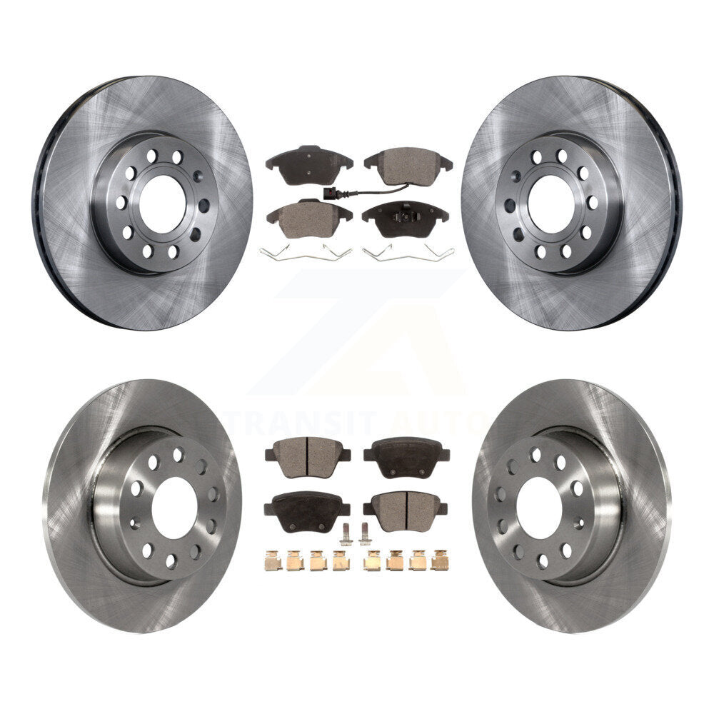 [Avant + Arrière] Kit de Disque et plaquette (semi-métallique) de frein pour Volkswagen Beetle K8F-101238