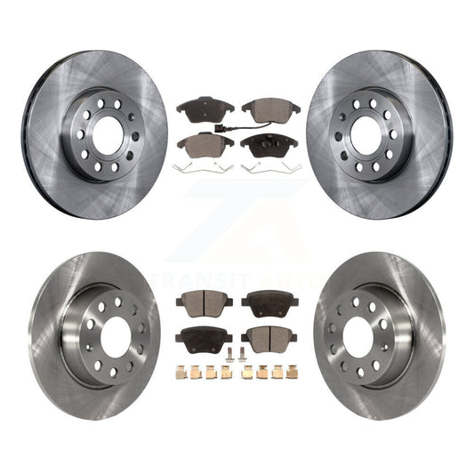 [Avant + Arrière] Kit de Disque et plaquette (semi-métallique) de frein pour Volkswagen Beetle K8F-101238