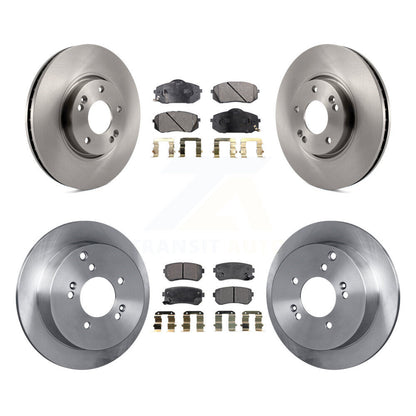 [Avant + Arrière] Kit de Disque et plaquette (semi-métallique) de frein pour Hyundai Tucson Kia Sportage K8F-101241