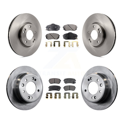[Avant + Arrière] Kit de Disque et plaquette (semi-métallique) de frein pour Kia Sportage Hyundai Tucson K8F-101242