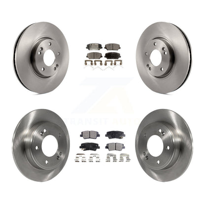 [Avant + Arrière] Kit de Disque et plaquette (semi-métallique) de frein pour Kia Forte Forte5 SX K8F-101252