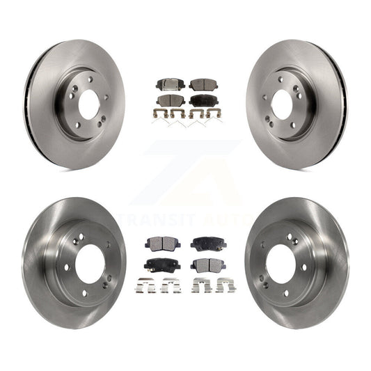 [Avant + Arrière] Kit de Disque et plaquette (semi-métallique) de frein pour Kia Forte Forte5 SX K8F-101252