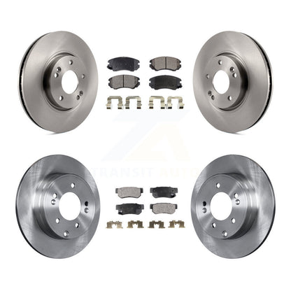 [Avant + Arrière] Kit de Disque et plaquette (semi-métallique) de frein pour Hyundai Sonata 3.3L K8F-101255