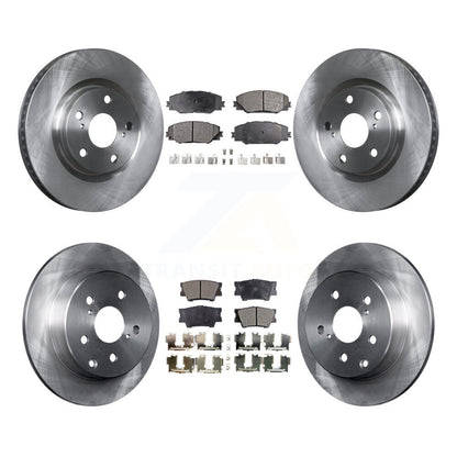 [Avant + Arrière] Kit de Disque et plaquette (semi-métallique) de frein pour Toyota RAV4 K8F-101261