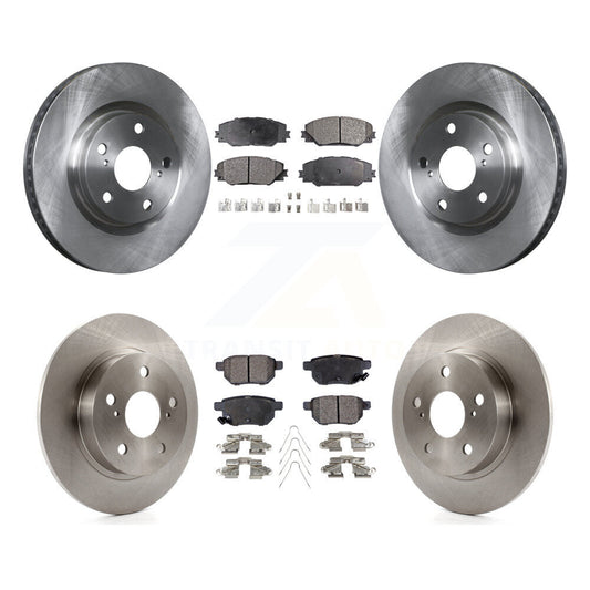 [Avant + Arrière] Kit de Disque et plaquette (semi-métallique) de frein pour 2011-2016 Scion tC K8F-101264