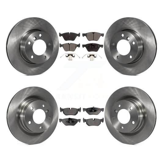 [Avant + Arrière] Kit de Disque et plaquette (semi-métallique) de frein pour BMW 328i 325i 323i K8F-101271