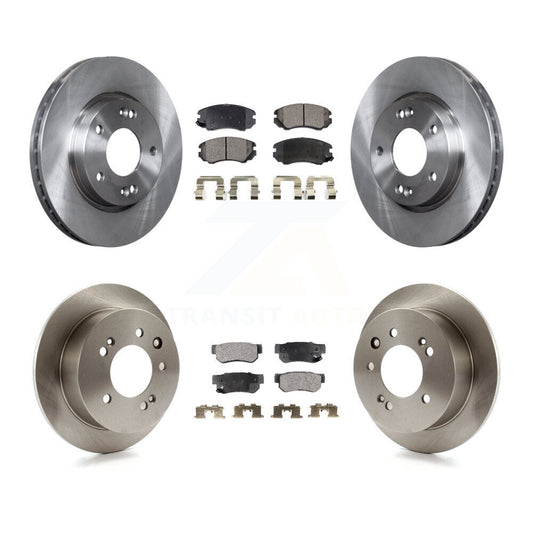 [Avant + Arrière] Kit de Disque et plaquette (semi-métallique) de frein pour Hyundai Elantra K8F-101280