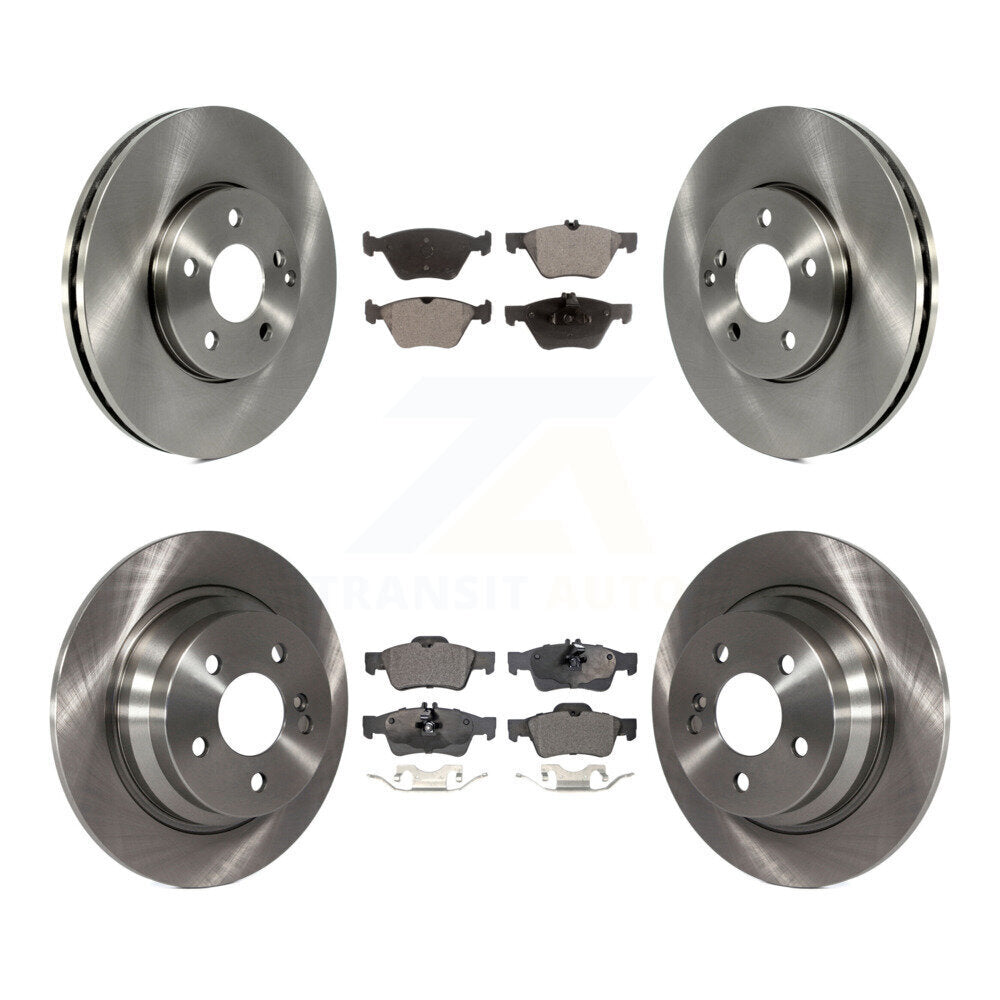 [Avant + Arrière] Kit de Disque et plaquette (semi-métallique) de frein pour Mercedes-Benz E320 E300 K8F-101282