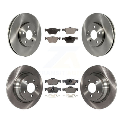 [Avant + Arrière] Kit de Disque et plaquette (semi-métallique) de frein pour Mercedes-Benz E320 E300 K8F-101282