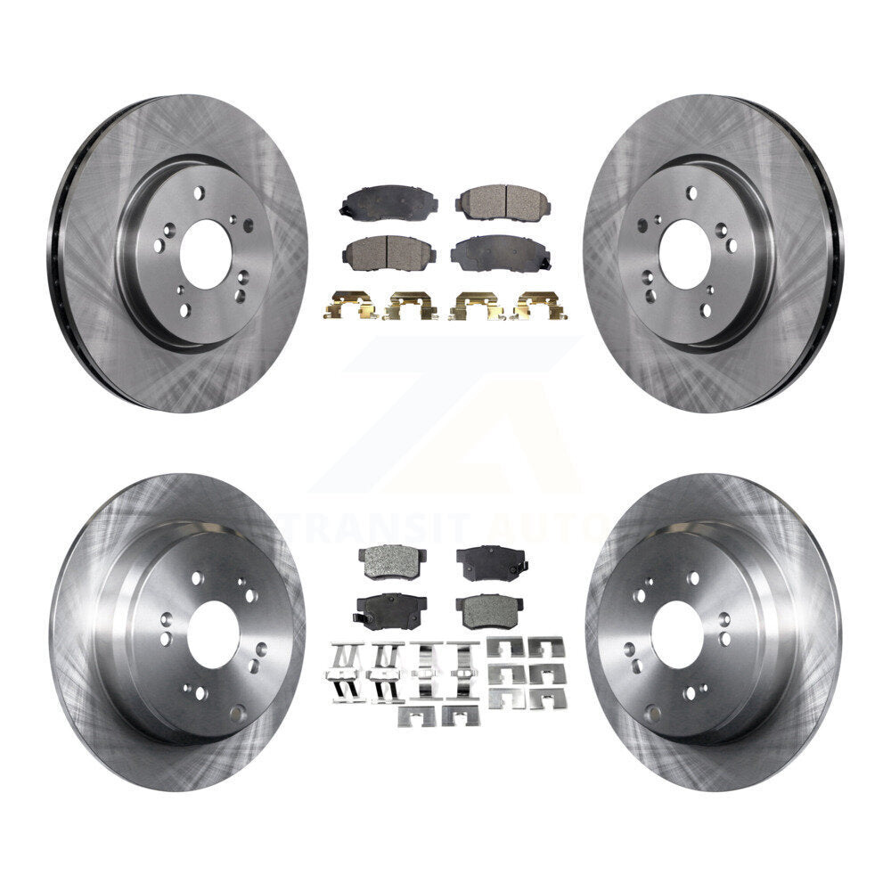 [Avant + Arrière] Kit de Disque et plaquette (semi-métallique) de frein pour Acura RDX K8F-101285