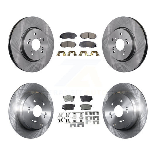 [Avant + Arrière] Kit de Disque et plaquette (semi-métallique) de frein pour Acura RDX K8F-101285