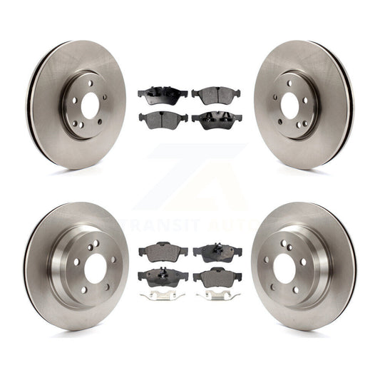 [Avant + Arrière] Kit de Disque et plaquette (semi-métallique) de frein pour Mercedes-Benz E550 AWD K8F-101289