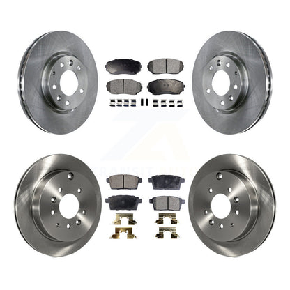 [Avant + Arrière] Kit de Disque et plaquette (semi-métallique) de frein pour Ford Edge Mazda CX-7 Lincoln MKX K8F-101294
