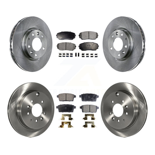 [Avant + Arrière] Kit de Disque et plaquette (semi-métallique) de frein pour Ford Edge Mazda CX-7 Lincoln MKX K8F-101294