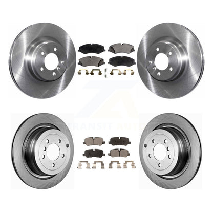 [Avant + Arrière] Kit de Disque et plaquette (semi-métallique) de frein pour 2010-2012 Land Rover Range Naturally Aspirated K8F-101299