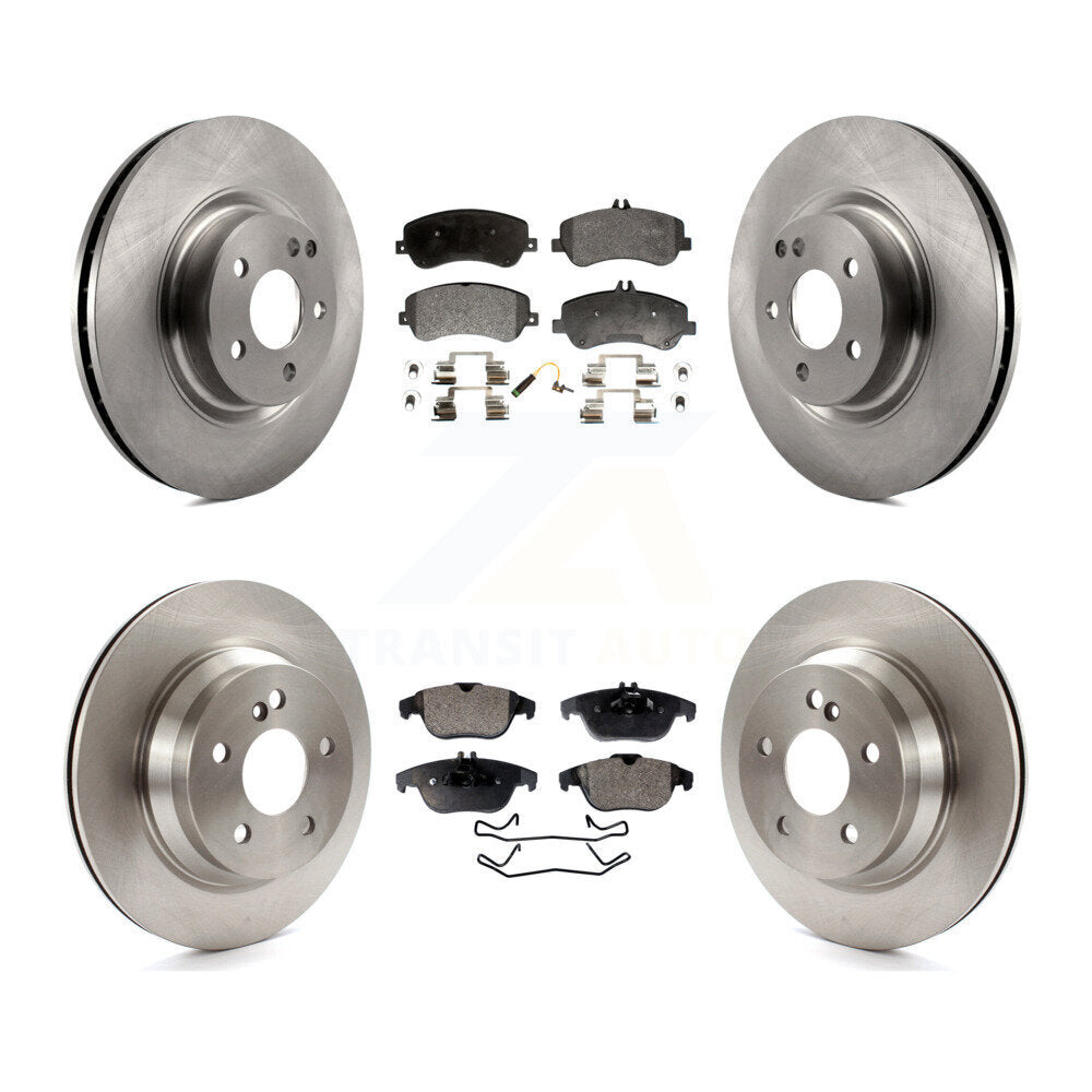 [Avant + Arrière] Kit de Disque et plaquette (semi-métallique) de frein pour Mercedes-Benz GLK350 GLK250 K8F-101300