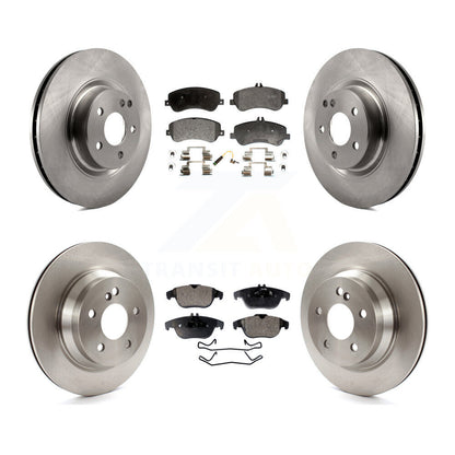 [Avant + Arrière] Kit de Disque et plaquette (semi-métallique) de frein pour Mercedes-Benz GLK350 GLK250 K8F-101300