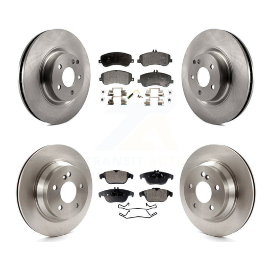 [Avant + Arrière] Kit de Disque et plaquette (semi-métallique) de frein pour Mercedes-Benz GLK350 GLK250 K8F-101300