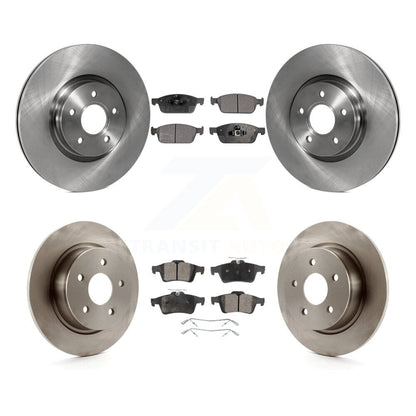[Avant + Arrière] Kit de Disque et plaquette (semi-métallique) de frein pour Ford Escape Connect K8F-101303