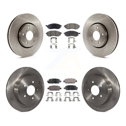 [Avant + Arrière] Kit de Disque et plaquette (semi-métallique) de frein pour Infiniti FX35 FX37 QX70 FX45 INFINITI K8F-101309